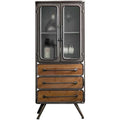 Massivholz und Metall bestimmt die Materialwahl fuer das Sideboard