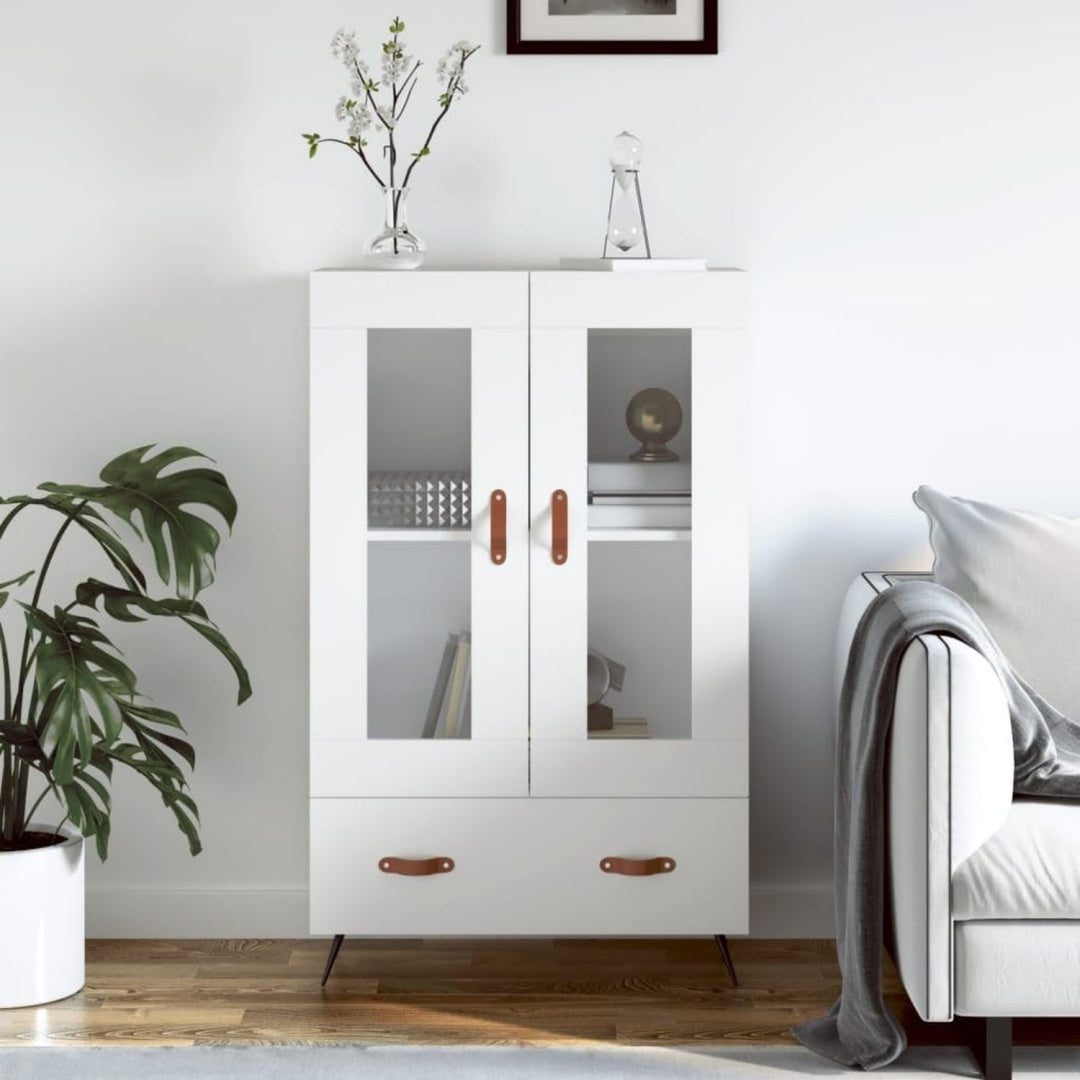 Eine klappbare Konstruktion an dem Hochschrank