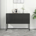 Das Sideboard nimmt mit 105 x 35 x 75 cm Gestalt an